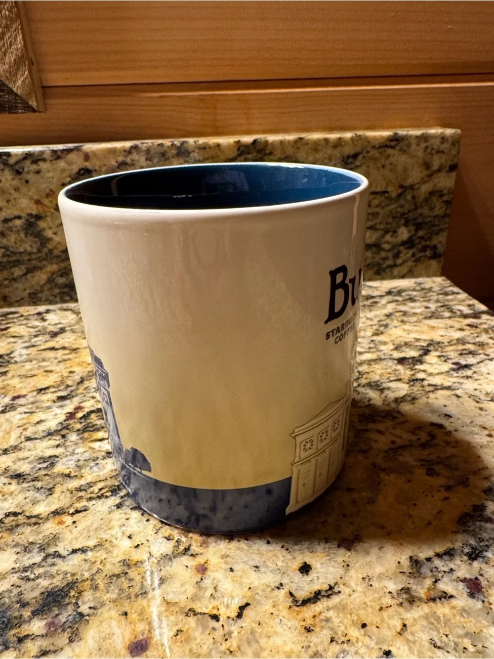 Starbucks Bucharest coffee mug from the